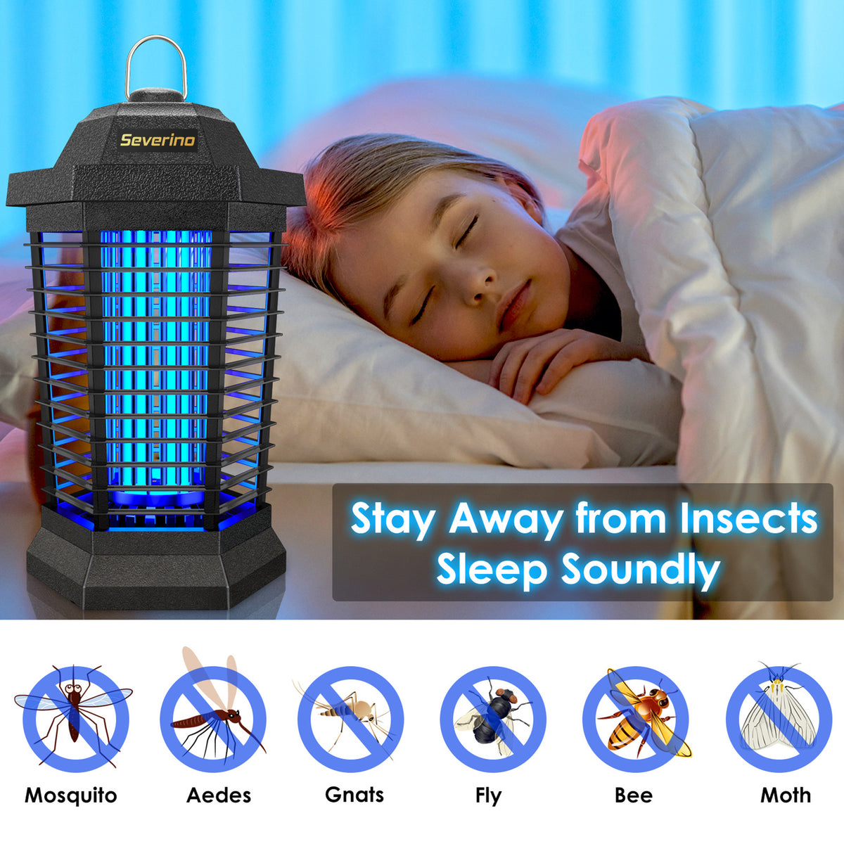 Severino Bug Zapper For Outdoor Mosquito Killer Fly Trap Mosquito At